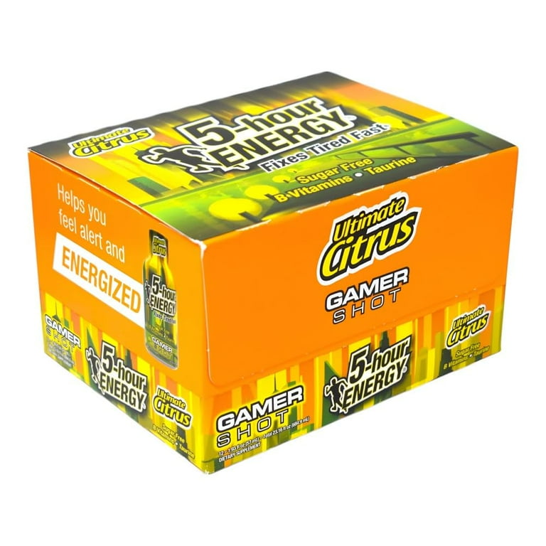5-hour ENERGY , Extra Strength, Ultimate Citrus, 12 Pack, 1.93 oz
