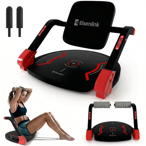 ARVIVO 5-in-1 ABMAX Sit Up Machine with Flat Backrest& Foam Roller 3 Adjustable Resistance Levels Ab Exercise Equipment for All Ages 330lbs