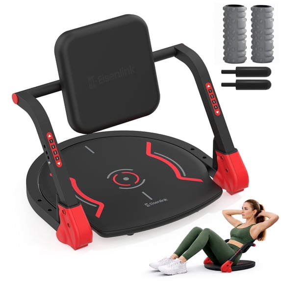 ARVIVO 5-in-1 ABMAX Sit Up Machine with Flat Backrest& Foam Roller 3 Adjustable Resistance Levels Ab Exercise Equipment for All Ages 330lbs