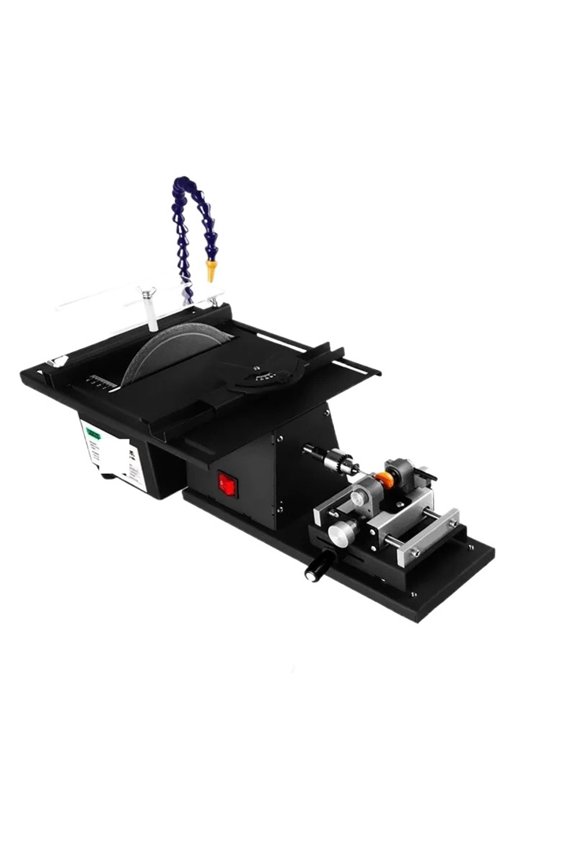 5 IN 1 Multifunctional Desktop Polishing Machine Jade Carving Grinding Cutting Machine Round Bead Punching Machine ,Easy to Use