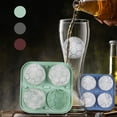 thumbnail image 1 of Under $5 Ice Trays, Silicones Football Ice Compartment Ice Puck Molds Silicones Ice Compartment Ice Puck Ice Cubes Instant Ice Box Whiskey Ice Puck Molds, 1 of 7