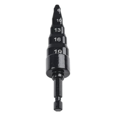HVAC Swage Tool Drill Bit Set - Copper Pipe Expander For Air Conditioner Repair, Multiple Sizes