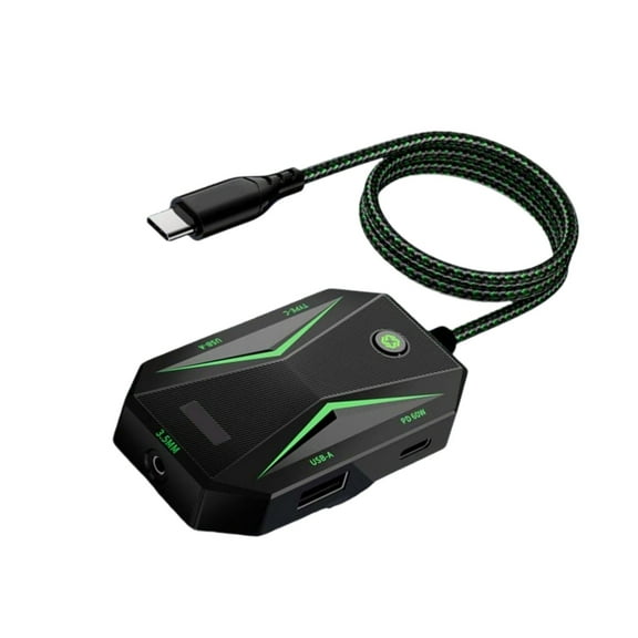 5 In 1 Auditory Adapter Dock For GS4 Headsets Adapter Gaming And Office Auditory Bridge For Home Entertainment