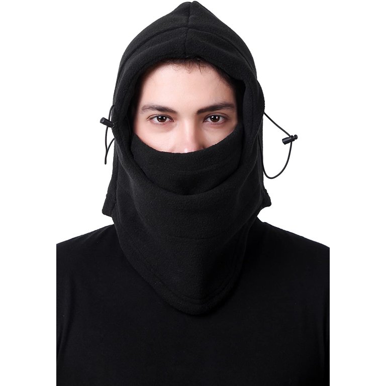 5-In-1 Balaclava Cold Weather Fleece Motorcycle Ski Face