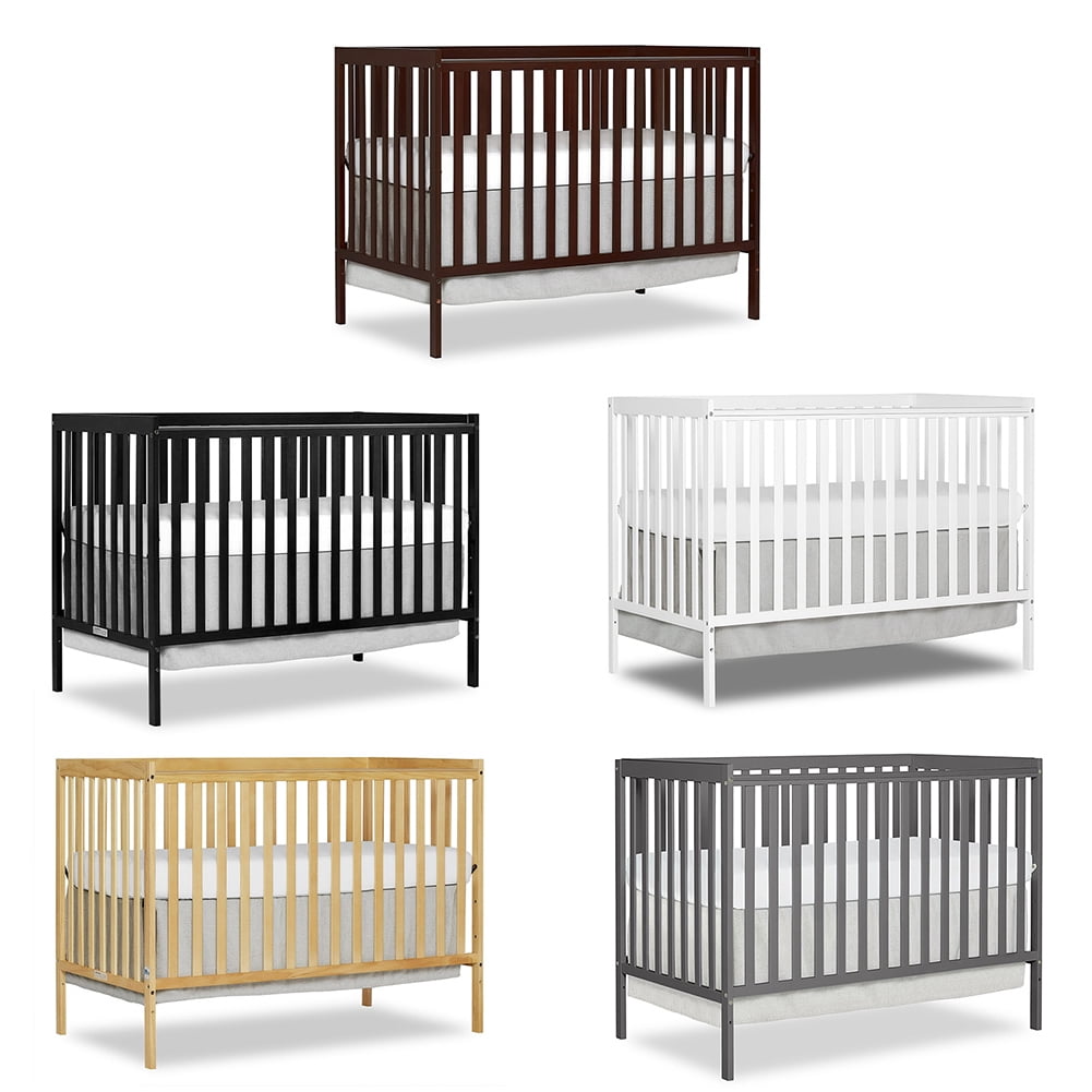 5In1 Convertible Crib With 3 Position Mattress Height Settings