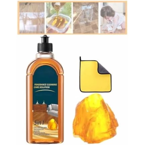 5 In 1 Floor Cleaner, Stain & Odor Remover Floor Cleaner, Restore Hardwood Floor Shine, Suitable for Hardwood And Tile Floors