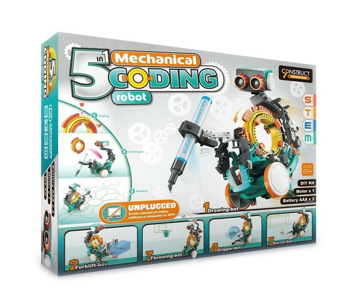 Mechanical coding store robot