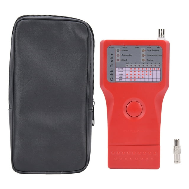 5 In1 Multi Functional Network Cable Tester 1394 Line Tester BNC Meter
