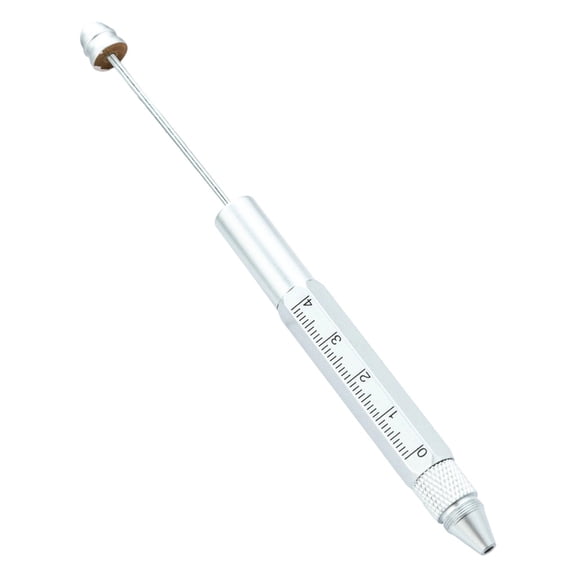 5 In 1 Multi Tool Pen with Screwdriver, Ballpoint, Ruler, Metal Beading Pen for Art Craft, Sketching, Notes