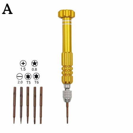 5 In 1 Pentalobe Screwdriver Precision Tool For PC Repair Mobiles