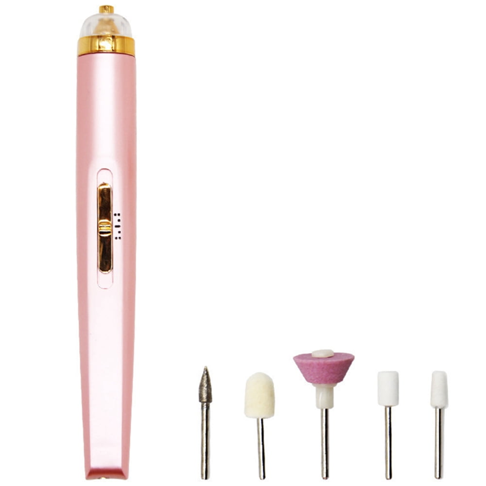 5 In 1 Portable Manicure Pedicure Nail Art Machine Kit Electric Nail Drill File