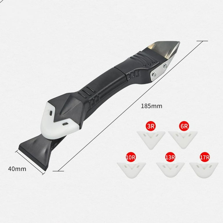 3 In 1 Silicone Caulking Tools(Stainless Steelhead - Foto 3