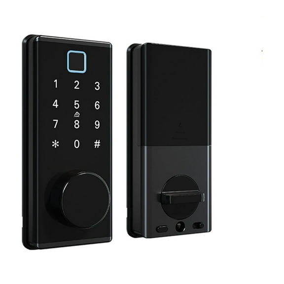 5 In 1 Smart Lock Keyless Entry Fingerprint Password IC Card Key Deadbolt TTLock Auto Door Lock For Home Office ,Security Locking