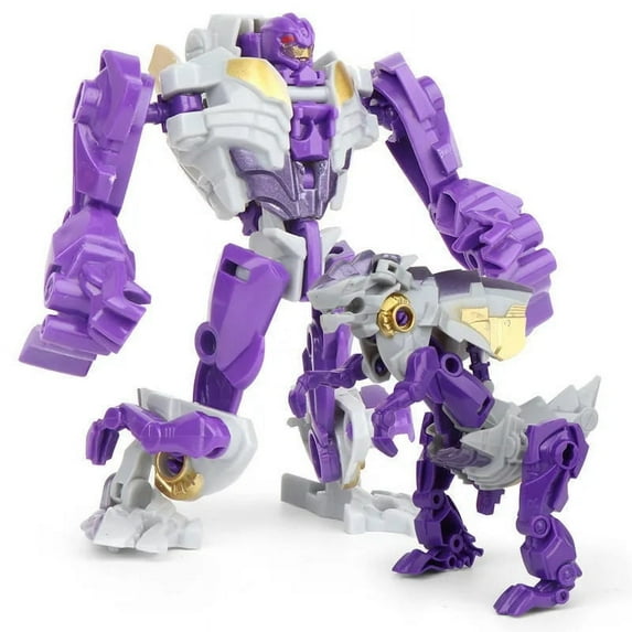 5 In 1 Transformation Robot Dinobots Dinosaurs Assembled Figure Toys Deformation Alien Dragon Monster Gifts for Kids