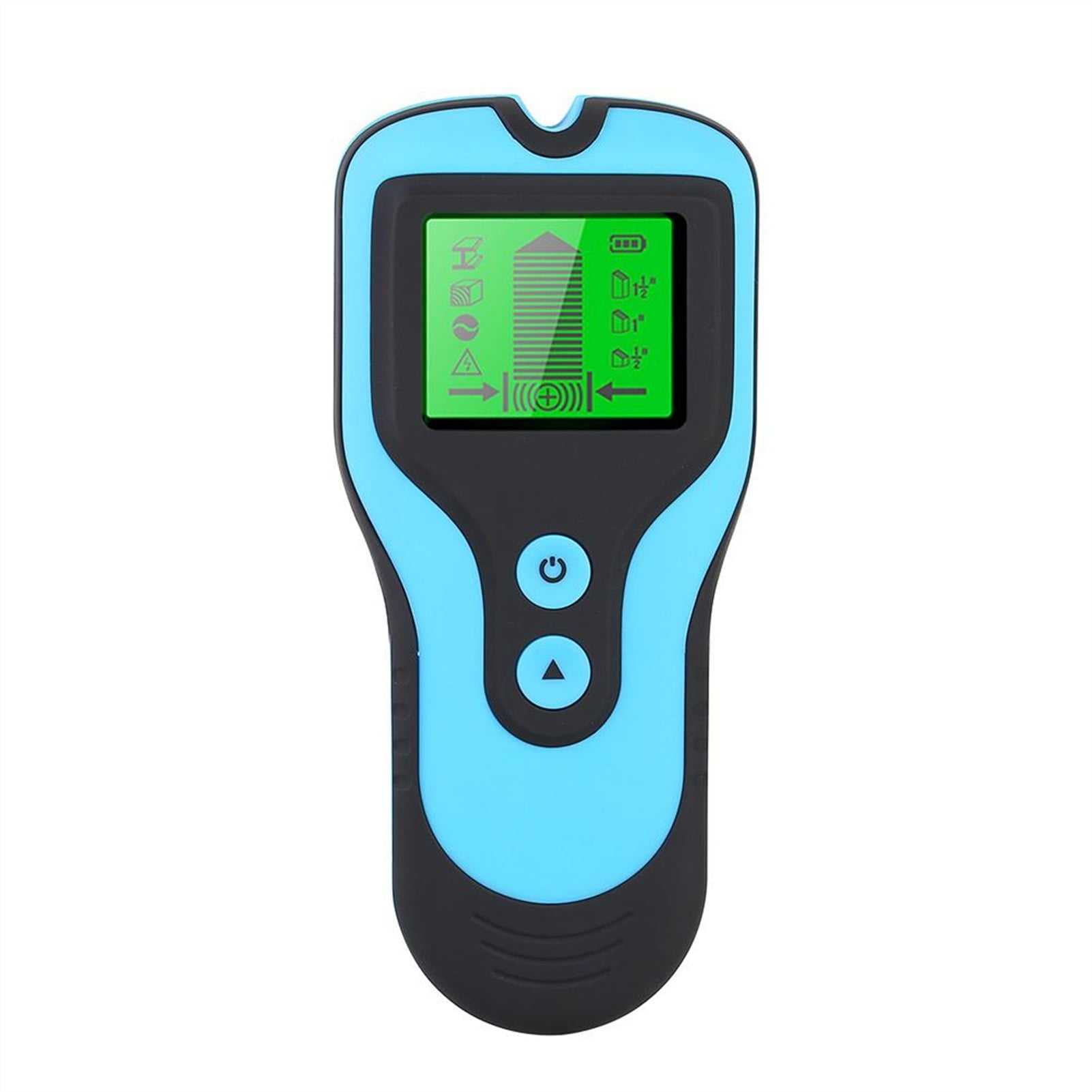 5 In 1 Wall Testing Monitor Water Purity Filter Metal Detector AC Voltage Live Wire Wood Pipe Stud Finder Wall Scanner ,Accurate and Quick - BLUE