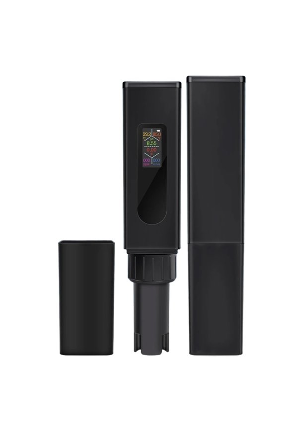 5 In 1 Water Quality Detector Rechargeable Digital PH EC TDS Salinity TEMP Monitor For Drinking Water Aquarium Swimming Pool Spa ,Multifunctional