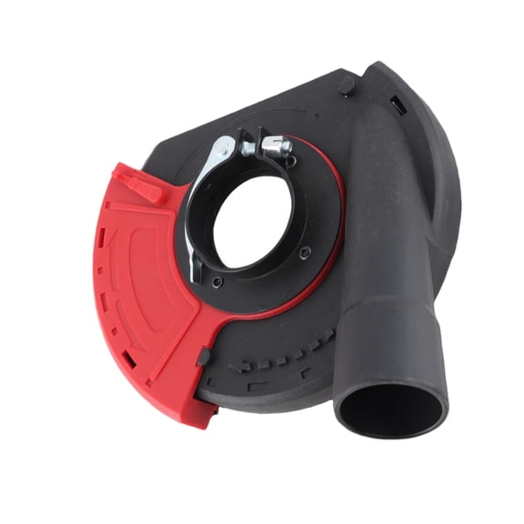5 In Angle Grinder Dust Shroud, Concrete Surface Grinding Dust Extraction Attachment for 125/150mm Grinders