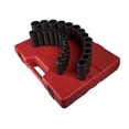thumbnail image 1 of 5 In. Dr. 12 Pt. 26 Pc. Metric Deep Impact Socket Set, 1 of 1
