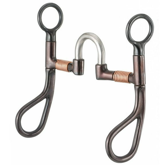 5 In Mouth Tough 1 Kelly Silver Star Teardrop Horse Correction Bit