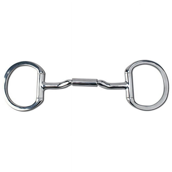Myler MB 36 Eggbutt Snaffle Bit - 5" Stainless Steel with Copper Inlay - Level 2-3 Dressage Legal