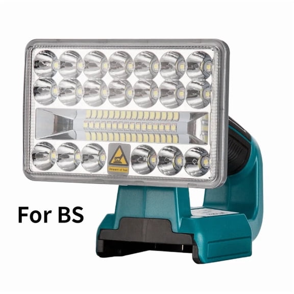 5 Inch 18W Desktop Light Suitable For Makita Bosch Dewalt Black Decker Milwaukee 14.4V-20V Lithium Battery Tool Portable Lamp