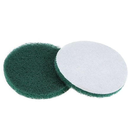 5 Inch 240 Grit Drill Power Brush Tile Scrubber Scouring Pad Cleaning Tool 2pcs