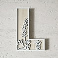 5 Inch 26 Letter For Wall Decoration Flowers Can Be Painted On Wood