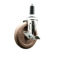 thumbnail image 1 of 5 Inch 316SS High Temp Glass Filled Nylon 1-3/8 Inch Stem Caster with Brake SCC, 1 of 2