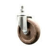 thumbnail image 1 of 5 Inch 316SS High Temp Glass Filled Nylon Swivel ½ Inch Threaded Stem Caster SCC, 1 of 2