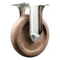 thumbnail image 1 of 5 Inch 316SS High Temp Glass Filled Nylon Wheel Rigid Top Plate Caster SCC, 1 of 2