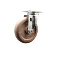 thumbnail image 1 of 5 Inch 316SS High Temp Glass Filled Nylon Wheel Swivel Top Plate Caster SCC, 1 of 2