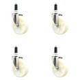 thumbnail image 1 of 5 Inch 316SS Nylon Wheel Swivel 1-3/8 Inch Expanding Stem Caster Set SCC, 1 of 2