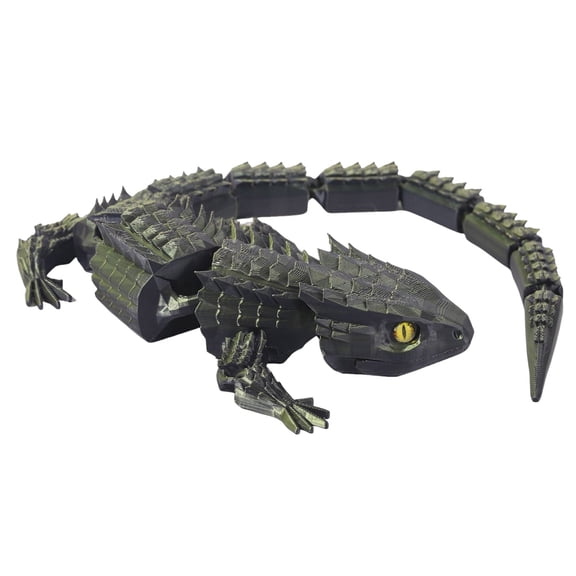 5 Inch 3D Printed Animal Toys | Articulated Dinosaur Models With Movable Joints for DIY Crafts | Classroom Learning and Playroom