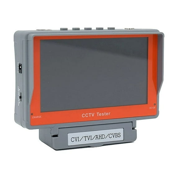 5 Inch 4 In 1 HD CCTV Monitor Tester, Analog Tester, Coaxial AHD TVI CVI, Cable Test For 8MP Analog Security Camera, DC12V ,Cable Testing