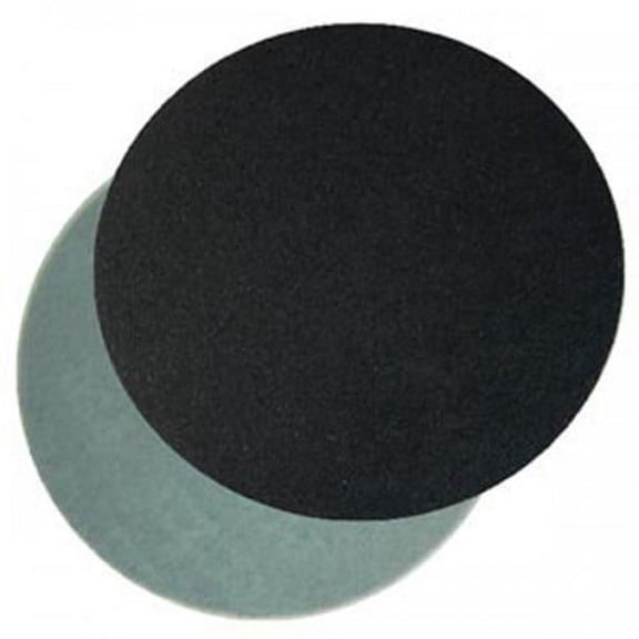 5 Inch 60 Grit Silicon Carbide Sanding Disc, Hook and Loop Backed - 10 Pack