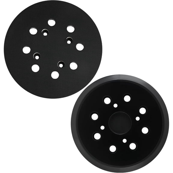 5 Inch 8 Hole Hook and Loop Backing Pad, 125mm 8 Hole Replacement Sander Pad for Random Orbital Sanders for Buffing Polishing