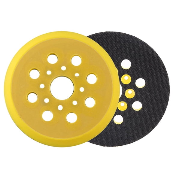5 Inch 8 Holes Backing Pad Electric Polishing Mats 125mm Sanding Pad Rubber Base Plate Hook And Loop For Bosch GEX125-1AE