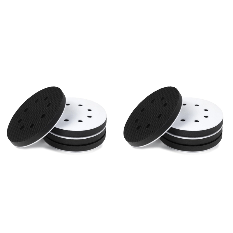 Lot De 5 Pads De Polissage En Laine 2 Pouces (5 Cm) - Accroche Velcro - Pour Lustrage Voiture Ou Métal
