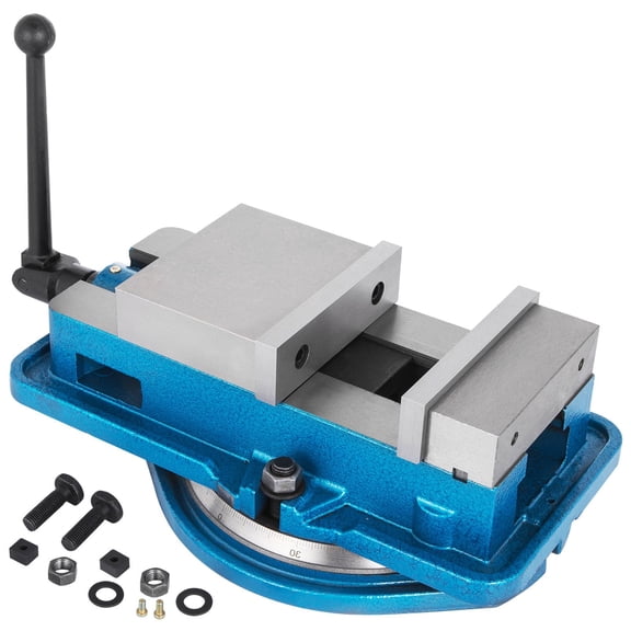 5 Inch ACCU Lock Down Vise Precision Milling Vice 5 Inch Jaw Width Drill Press V