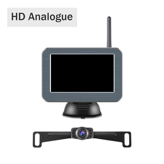 5 Inch AHD Car Monitor TFT LCD 5" HD Digital/Analogue 12V PAL/NTSC Car Screen Reverse Rear View Camera for Parking ,High Volume Speakers