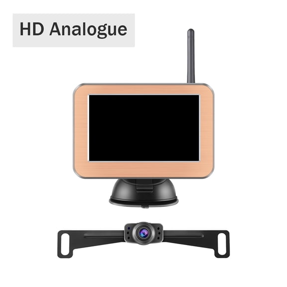 5 Inch AHD Car Monitor TFT LCD 5" HD Digital/Analogue 12V PAL/NTSC Car Screen Reverse Rear View Camera for Parking ,High Volume Speakers