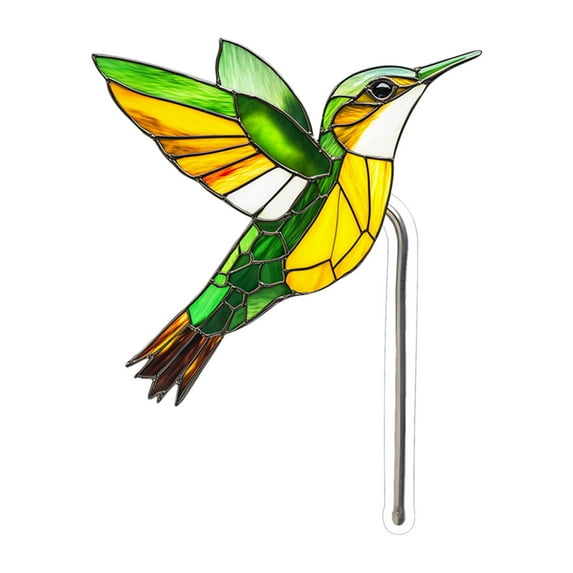 5 Inch Acrylic Garden Stakes Decor, Birds Stakes, Garden Stake Outdoor Plant Pick Water Proof Metal Flower Stick Indoor Outdoor Lawn Pathway Patio Ornaments