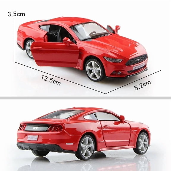 5 Inch American Super Car 2015 Ford Mustang GT Simulation Exquisite Diecasts & Toy Vehicles RMZ city 1:36 Alloy Collection Model