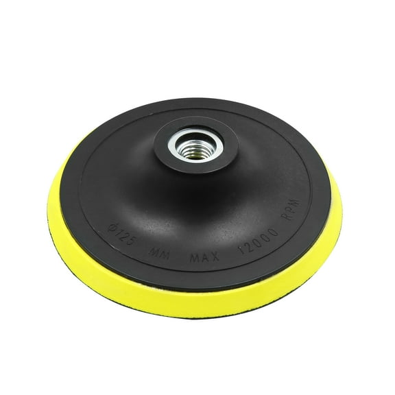 5 Inch Car Automotive M14x2.0 Pad Tool Backing Plate Hook Loop Polisher Buffing