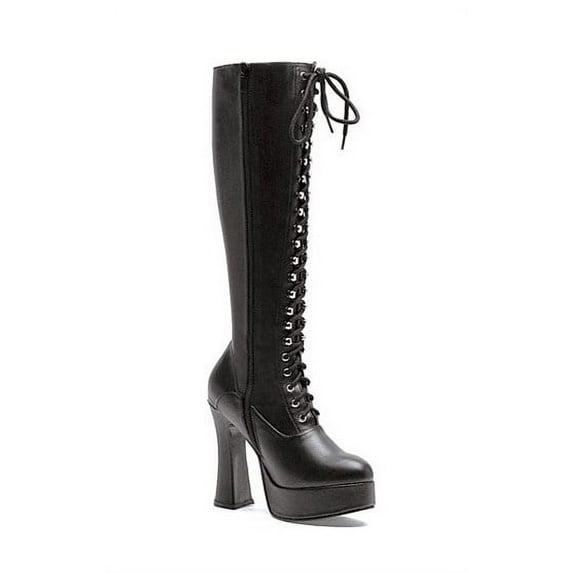 5 Inch Chunky Heel Stretch Boot