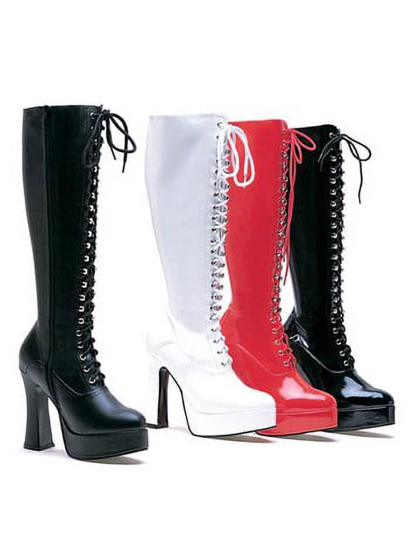 5 Inch Chunky Heel Stretch Boot