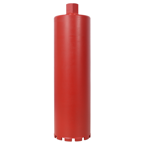 5 Inch Diamond Core Bit 1-1/4"-7 Thread for Reinforced Concrete Masonry