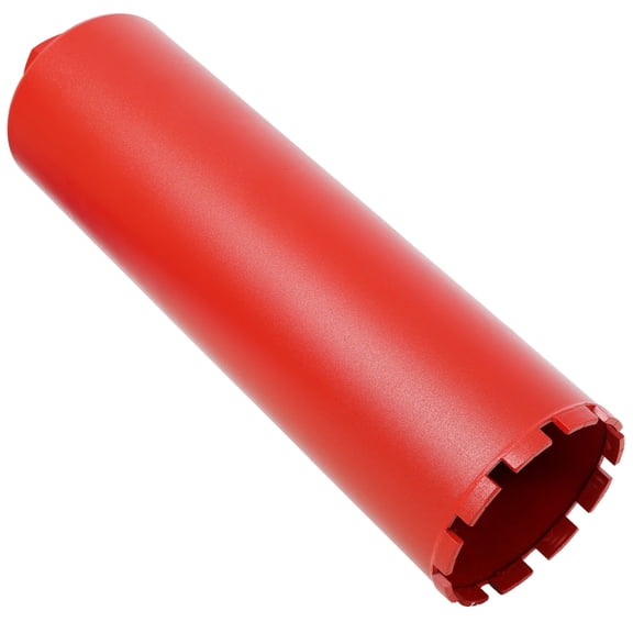 5 Inch Diamond Core Drill Bits,1-1/4"-7 Thread Diamond Core Bit for Cured Concrete with Rebar, Hard Masonry, Brick Block, Stucco, Stone,Flat