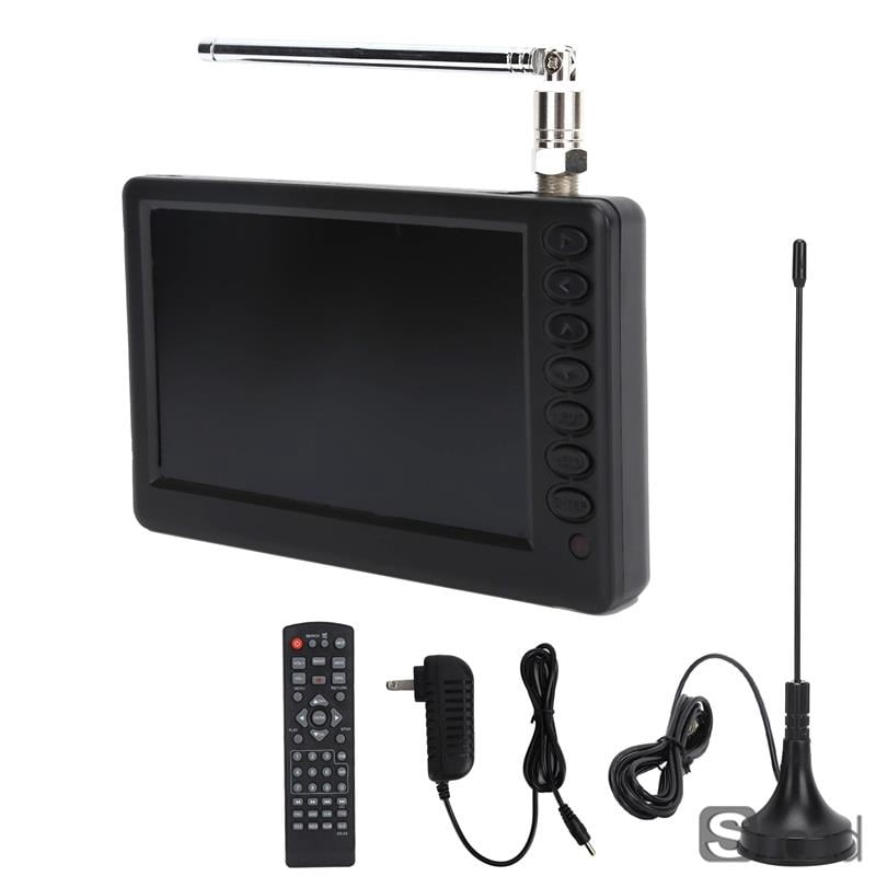 5 Inch Digital Television ATSC TV Portable Digital TV For Car Camping Kitchen US Plug 110220V Portable Digital TV