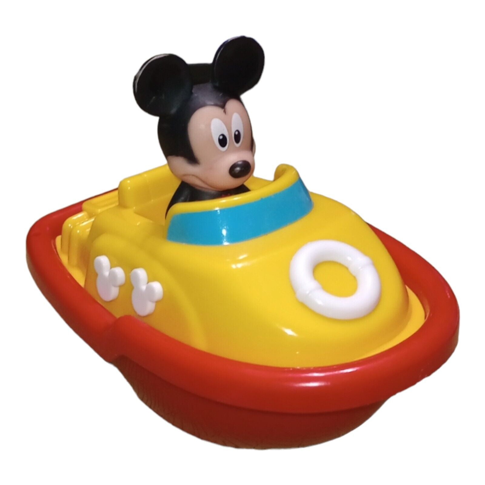 5 Inch Disney Junior Mickey Mouse Bath Boat Floating Toy - Walmart.com